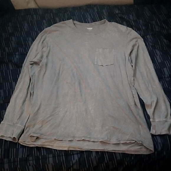 Big and Tall grey Silver long sleeve - Picture 1 of 2